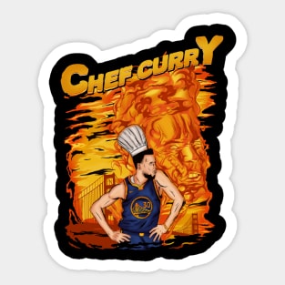 Chef Curry Sticker